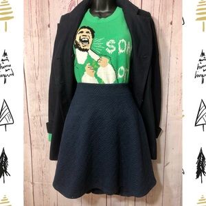 Office Ready!📥📎Navy Rue21 Large Skater/Circle Skirt